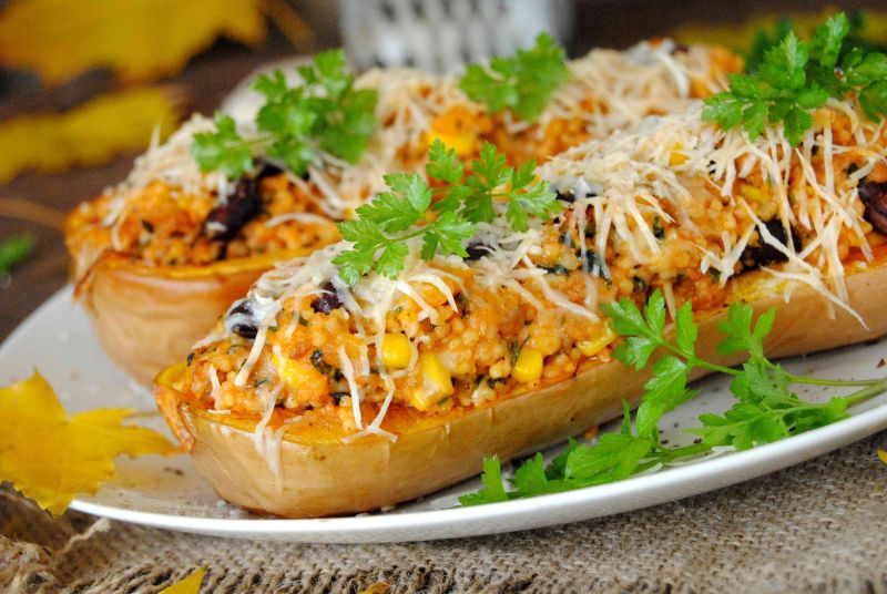 Dynia faszerowana po meksykańsku