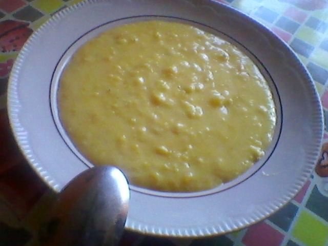 Dyniowa z lanymi kluskami Dyniowa z lanymi kluskami