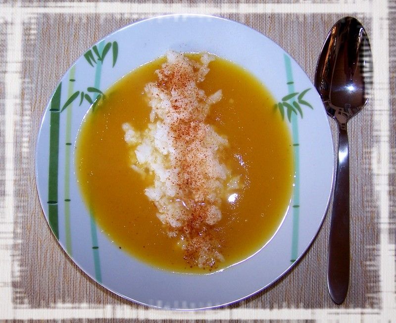 Dyniowa z ryżem i kokosowa nutą Dyniowa z ryżem i kokosowa nutą