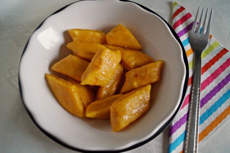 Dyniowe leniwe z tapioką