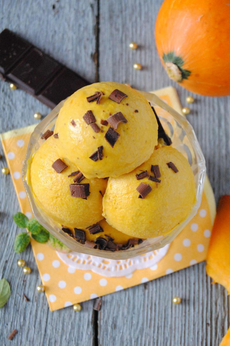 Dyniowe lody dla ochłody