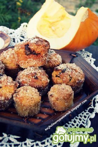 Dyniowe muffiny z nutellą Dyniowe muffiny z nutellą