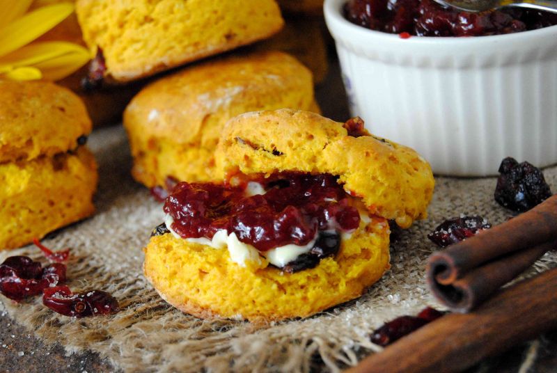 Dyniowe scones