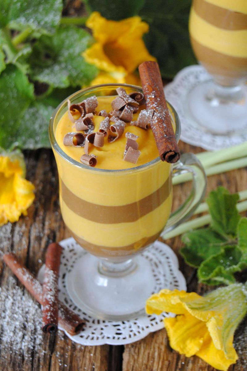 Dyniowo- czekoladowy jogurt