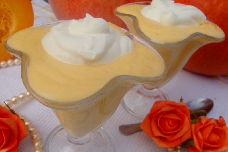 Dyniowo-czekoladowy mus