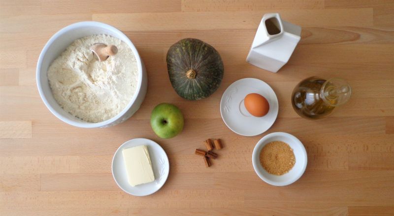 Dyniowo-jabłkowe pancake