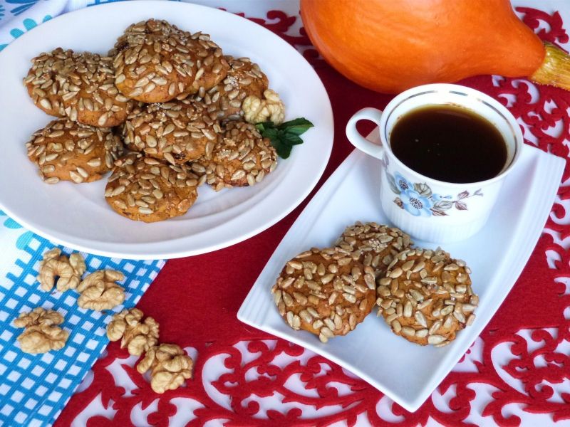 Dyniowo-korzenne ciasteczka Dyniowo-korzenne ciasteczka