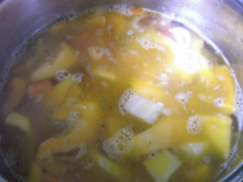 Dyniowo-marchewkowa zupa krem