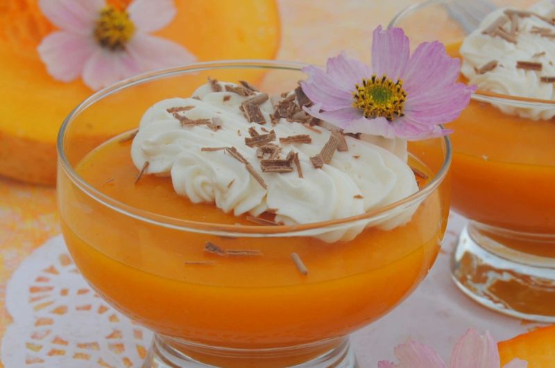 Dyniowo-pomarańczowa galaretka Dyniowo-pomarańczowa galaretka