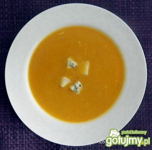 Dyniowy krem z gorgonzolą