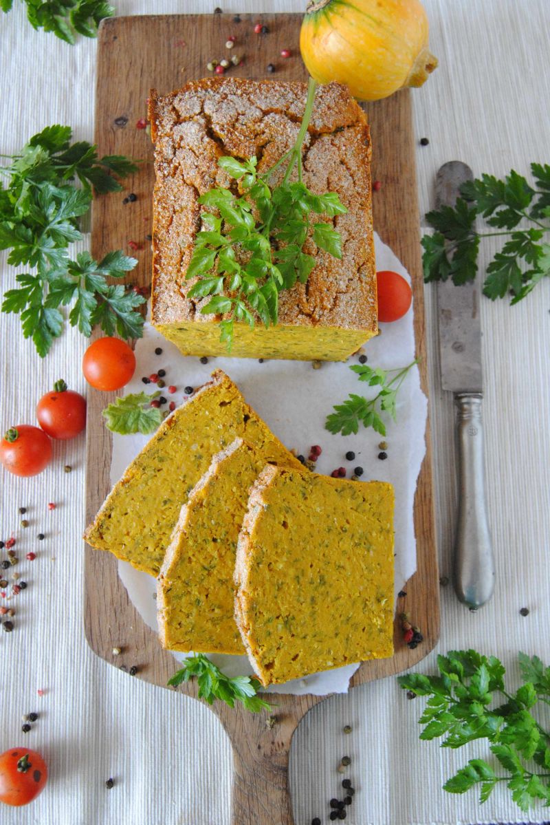 Dyniowy pasztet z ciecierzycy