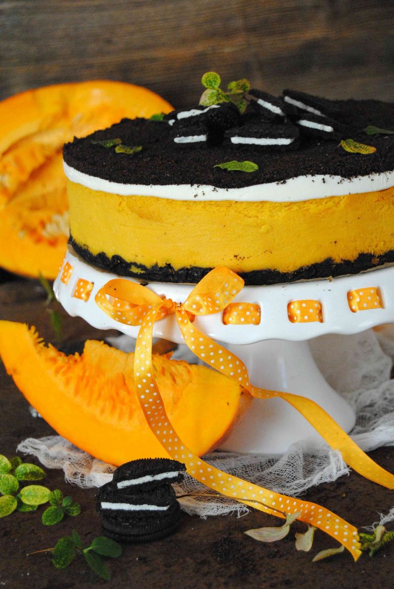 Dyniowy sernik oreo Dyniowy sernik oreo