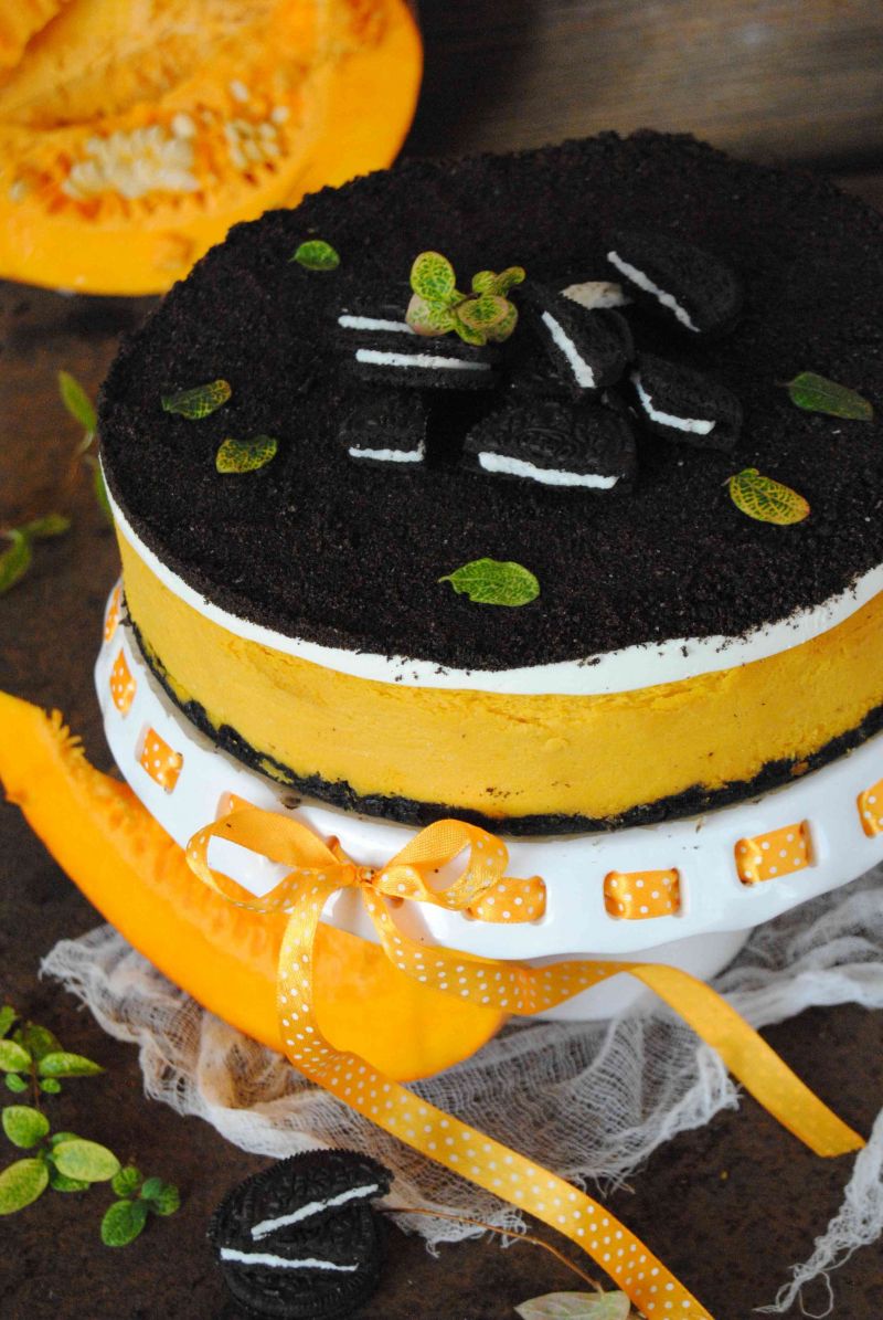Dyniowy sernik oreo Dyniowy sernik oreo