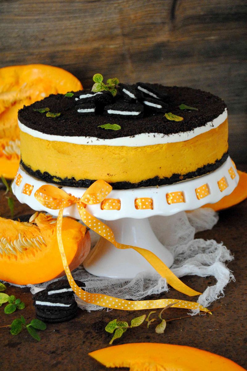 Dyniowy sernik oreo Dyniowy sernik oreo