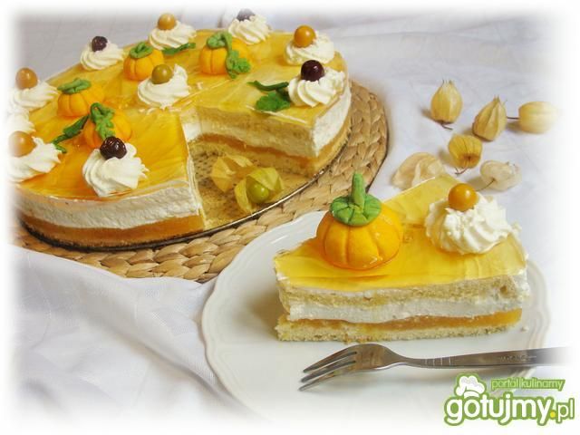 Dyniowy tort  Dyniowy tort