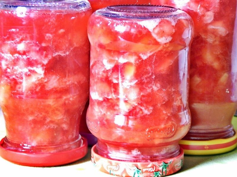 Dżem bananowo-truskawkowy ze skórką cytrynową