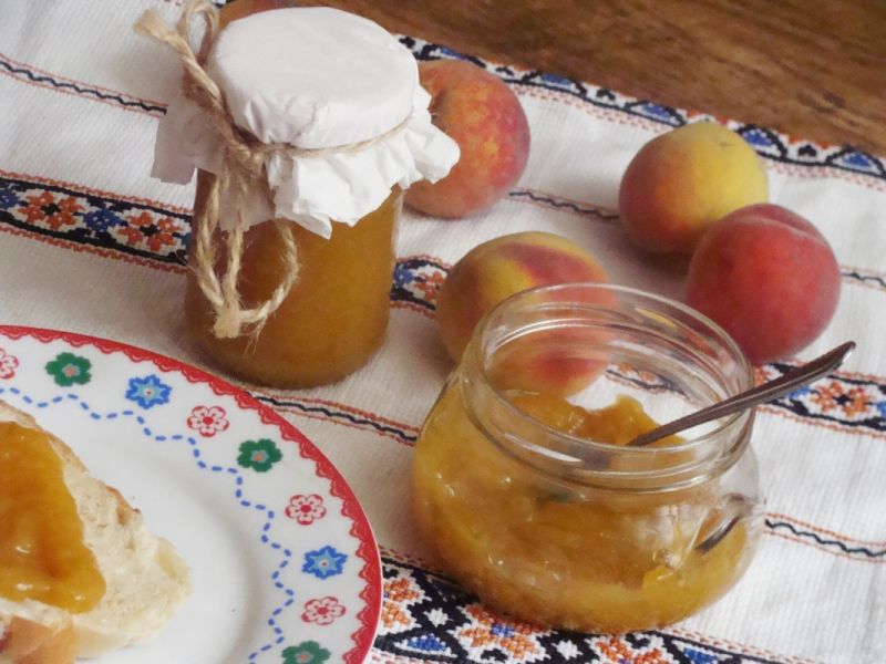 Dżem brzoskwiniowo-renklodowy 