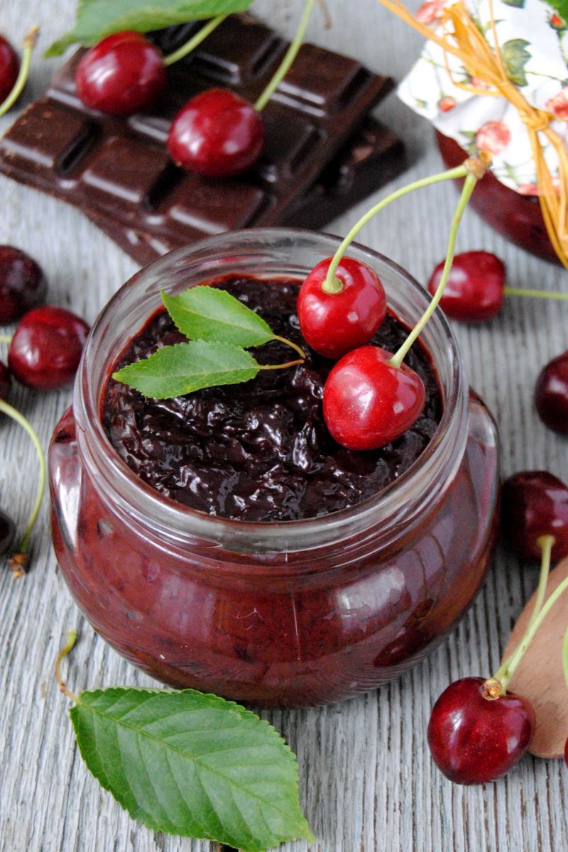 Dżem czereśniowo-czekoladowy