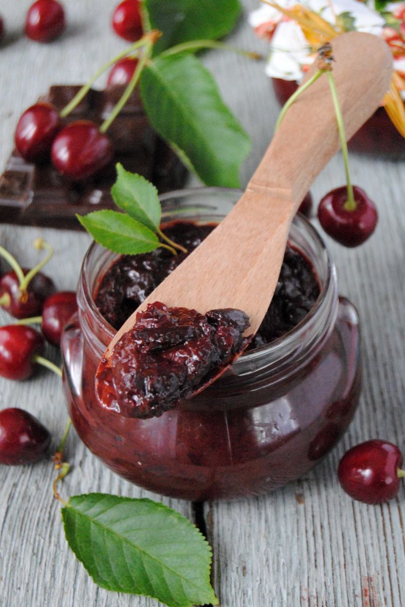 Dżem czereśniowo-czekoladowy