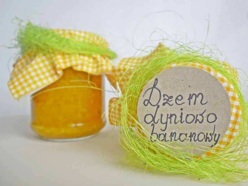 Dżem dyniowo- bananowy Dżem dyniowo- bananowy