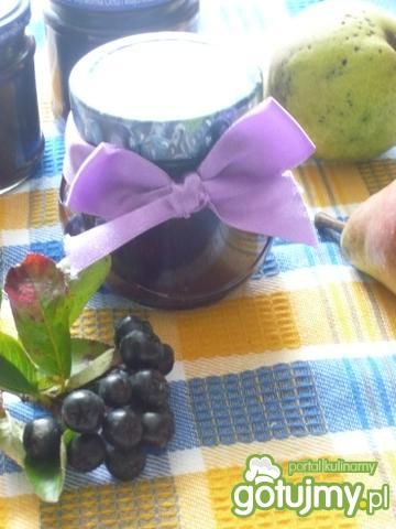 Dżem gruszkowo-aroniowy