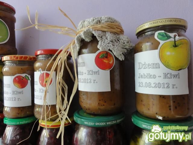 Dżem jabłko - kiwi