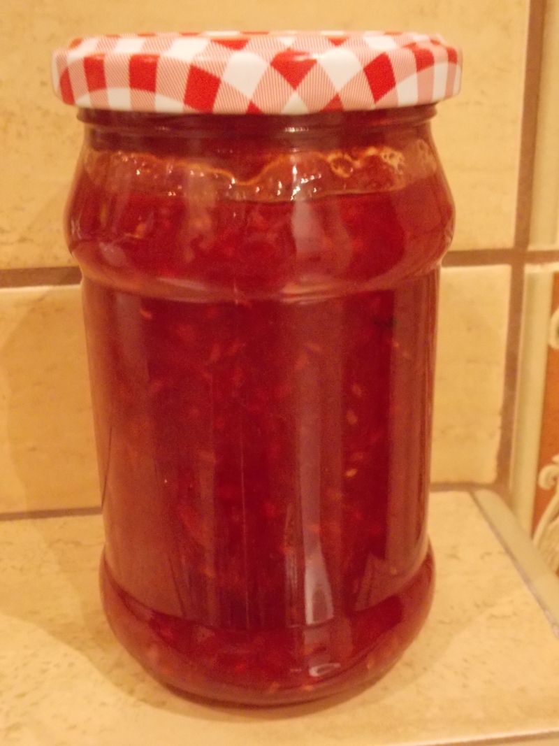 Dżem jabłkowo - malinowy