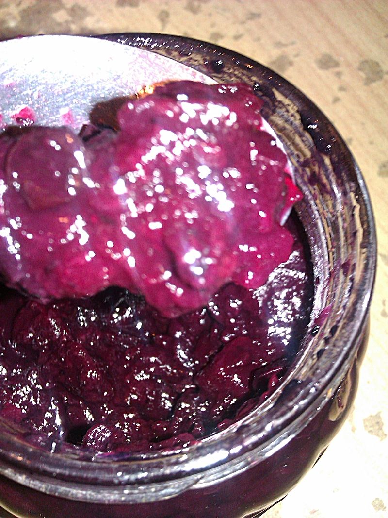 Dżem jagodowy z jabłkiem