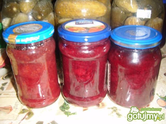 Dżem malinowo - porzeczkowy Dżem malinowo - porzeczkowy