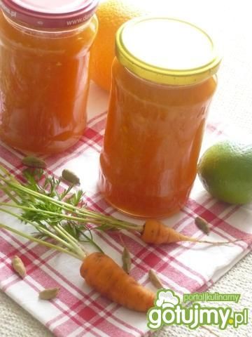 Dżem marchewkowy z kardamonem 2 Dżem marchewkowy z kardamonem 2
