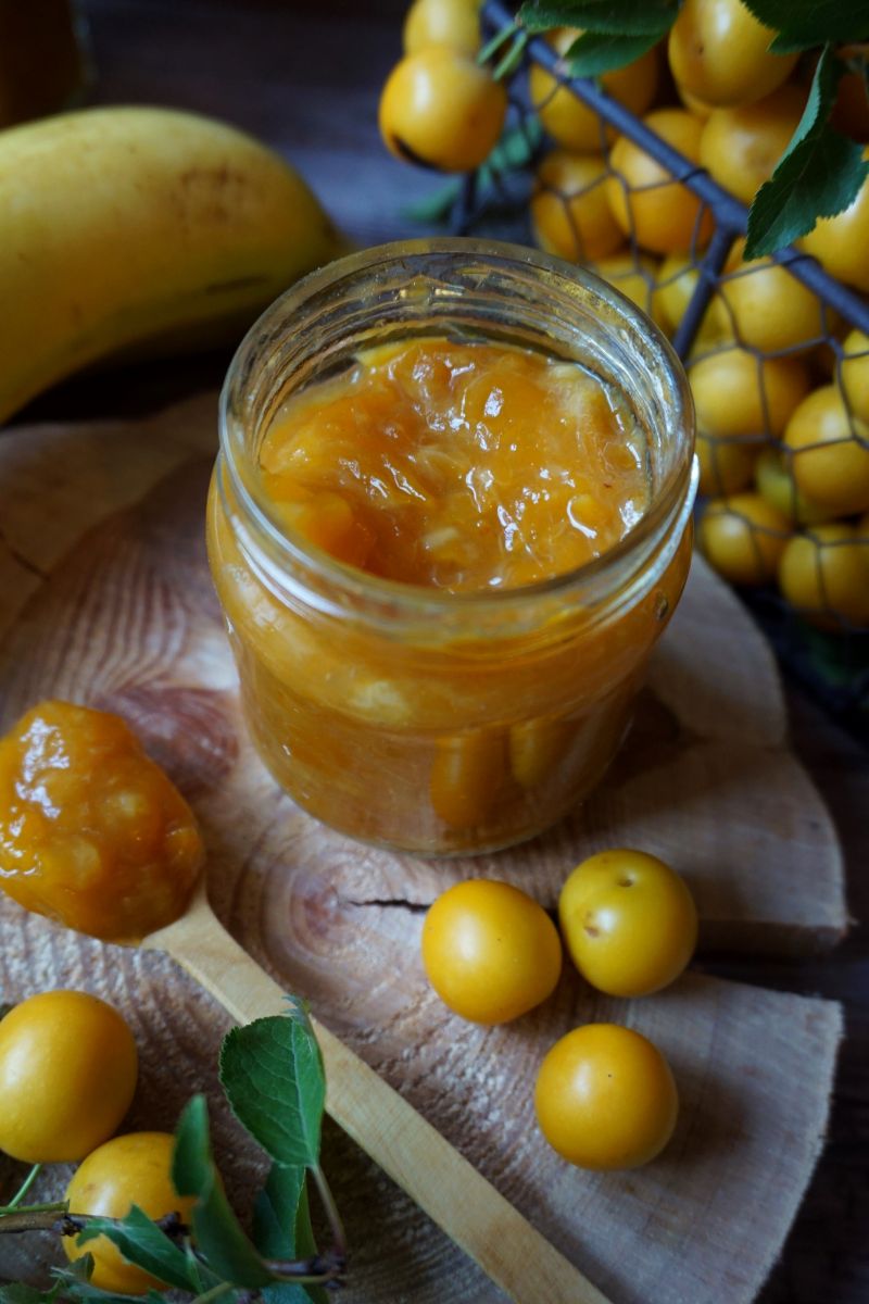 Dżem mirabelka-banan Dżem mirabelka-banan