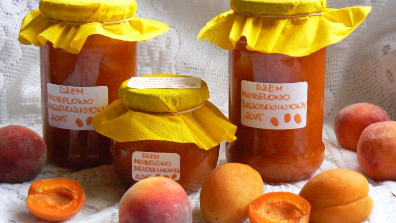 Dżem morelowo brzoskwiniowy