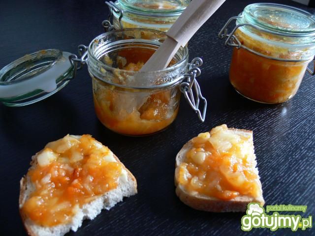 Dżem morelowo- papierówkowy Dżem morelowo- papierówkowy