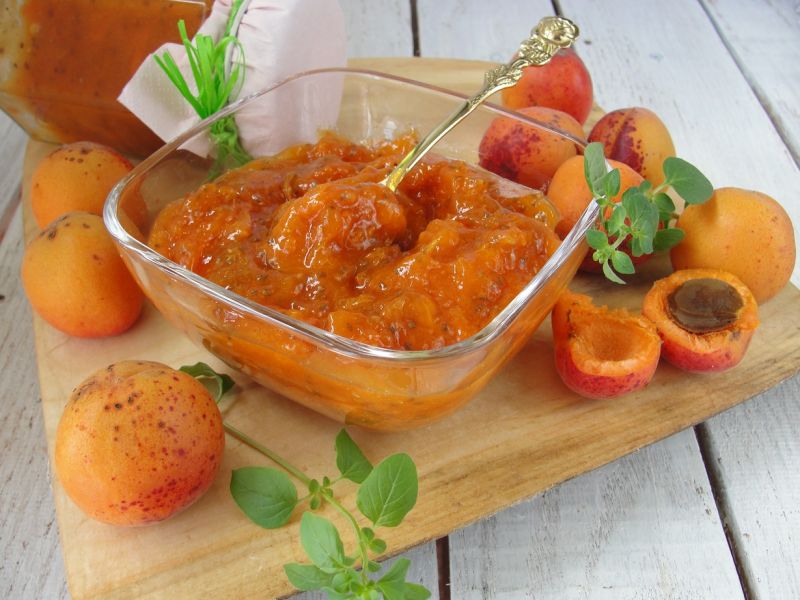 Dżem morelowy z chia