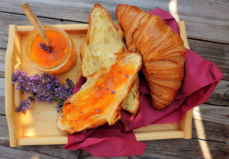 Dżem morelowy z lawendą