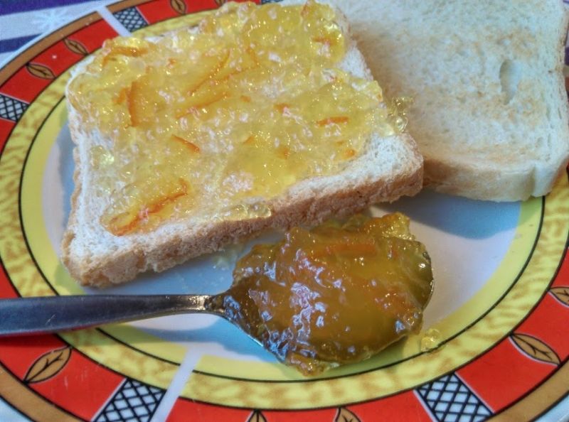 Dżem pomarańczowy z imbirem