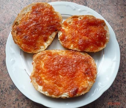 Dżem renklodowy z dodakiem jeżyn 