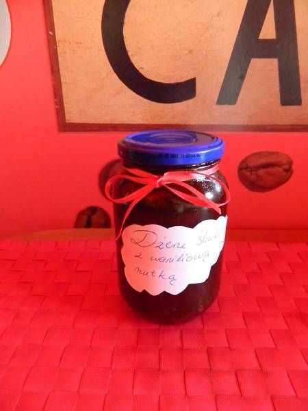 Dżem śliwkowy z waniliową nutką Dżem śliwkowy z waniliową nutką