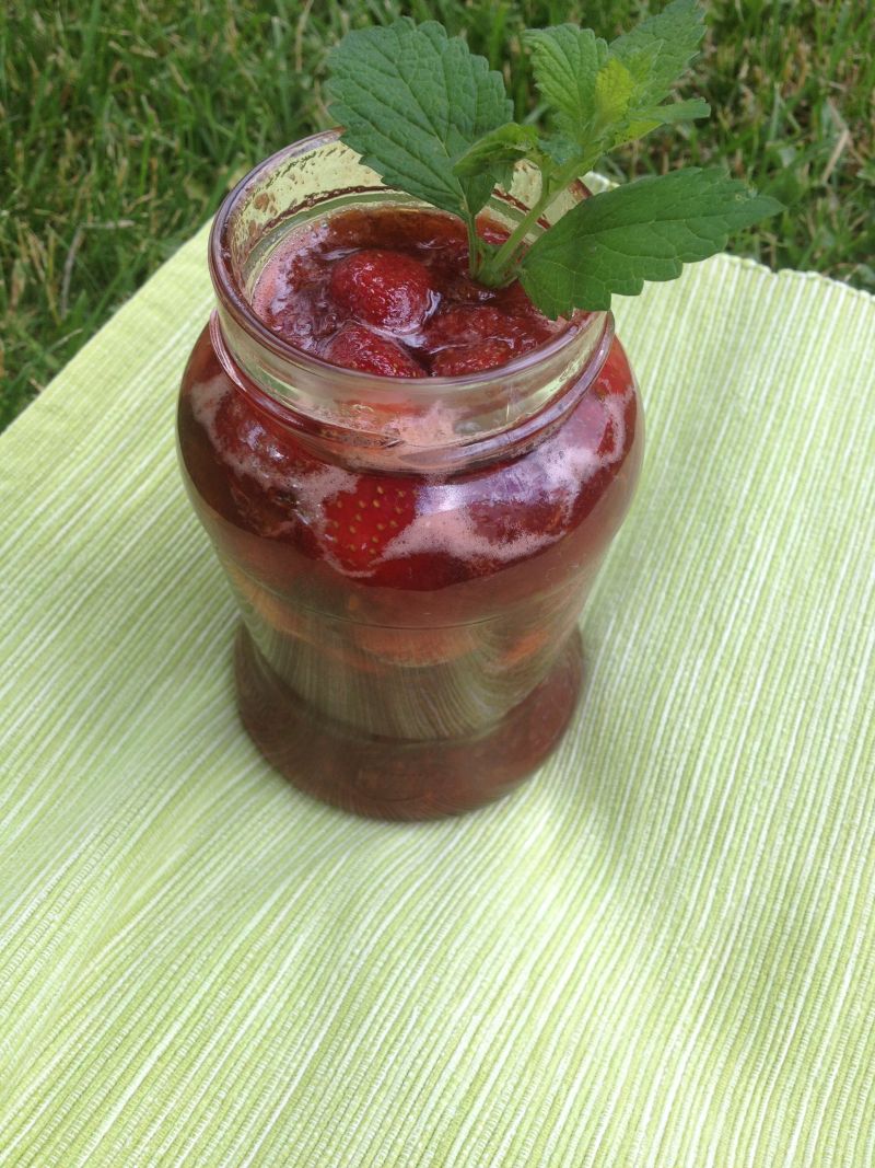 Dżem truskawkowo - agrestowy