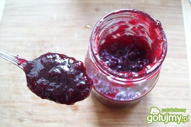 Dżem truskawkowo- jagodowy z cytryną