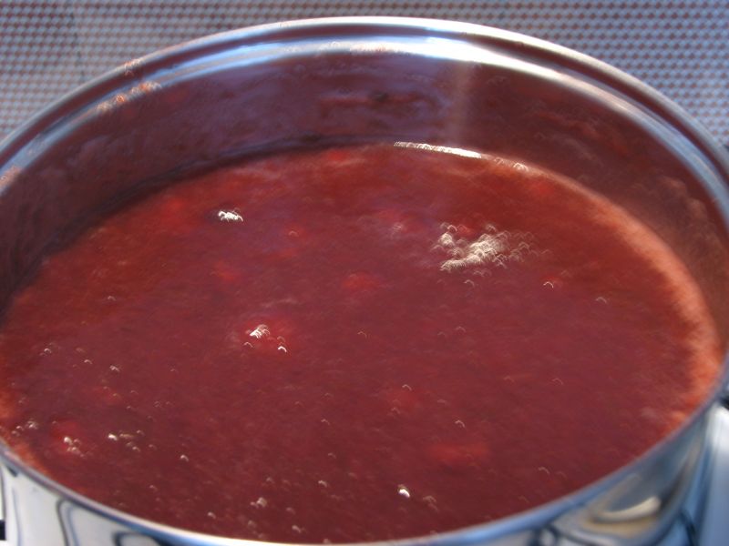 Dżem truskawkowo-rabarbarowy