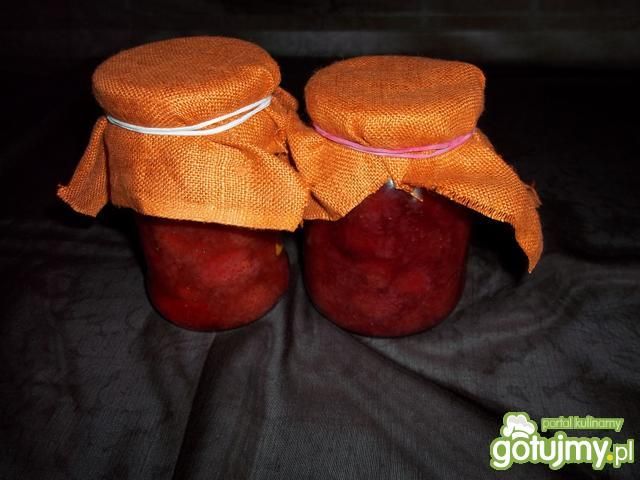 Dżem truskawkowy z kiwi