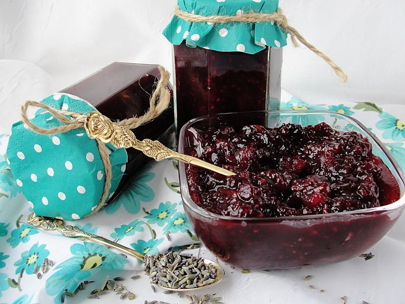 Dżem wieloowocowy z lawendą