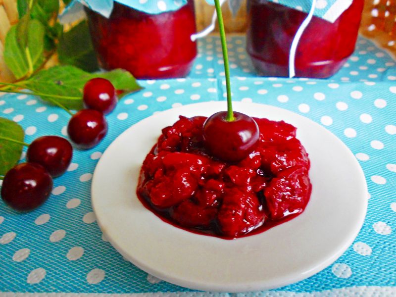 Dżem wiśniowy niskosłodzony Dżem wiśniowy niskosłodzony