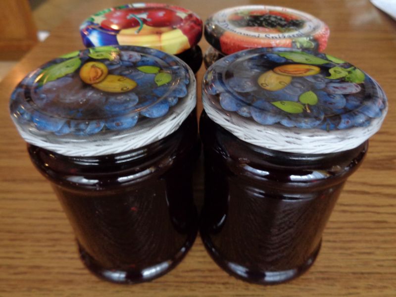 Dżem z aronii i śliwek Dżem z aronii i śliwek