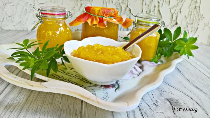 Dżem z cukinii z wanilią