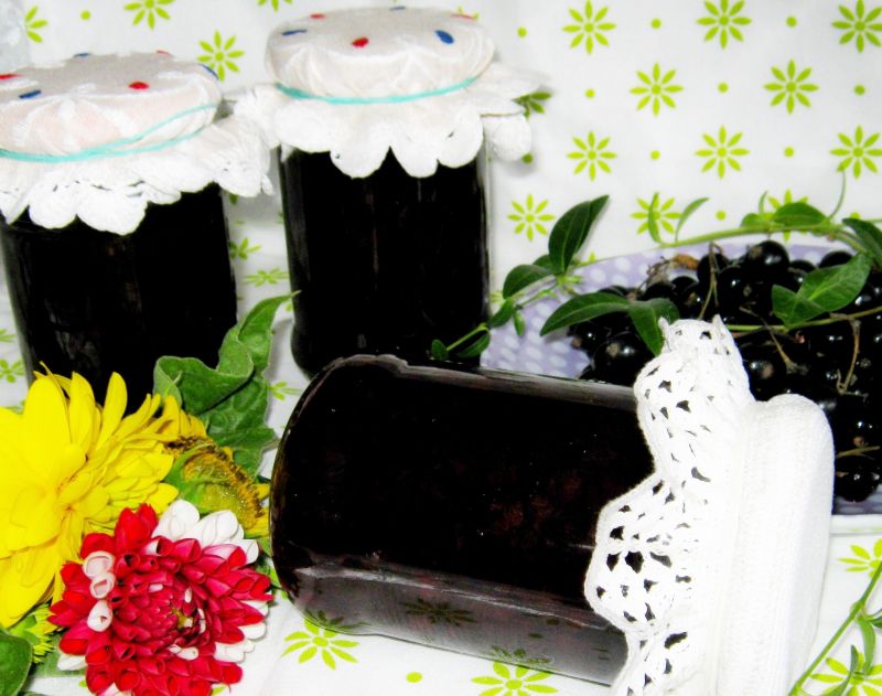Dżem z czarnej porzeczki Dżem z czarnej porzeczki