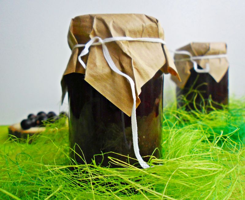 Dżem z czarnej porzeczki niskosłodzony