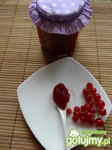 Dżem z czerwonej porzeczki 