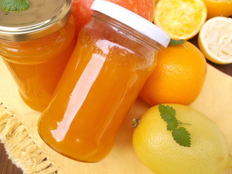 Dżem z dyni i soku z cytrusów